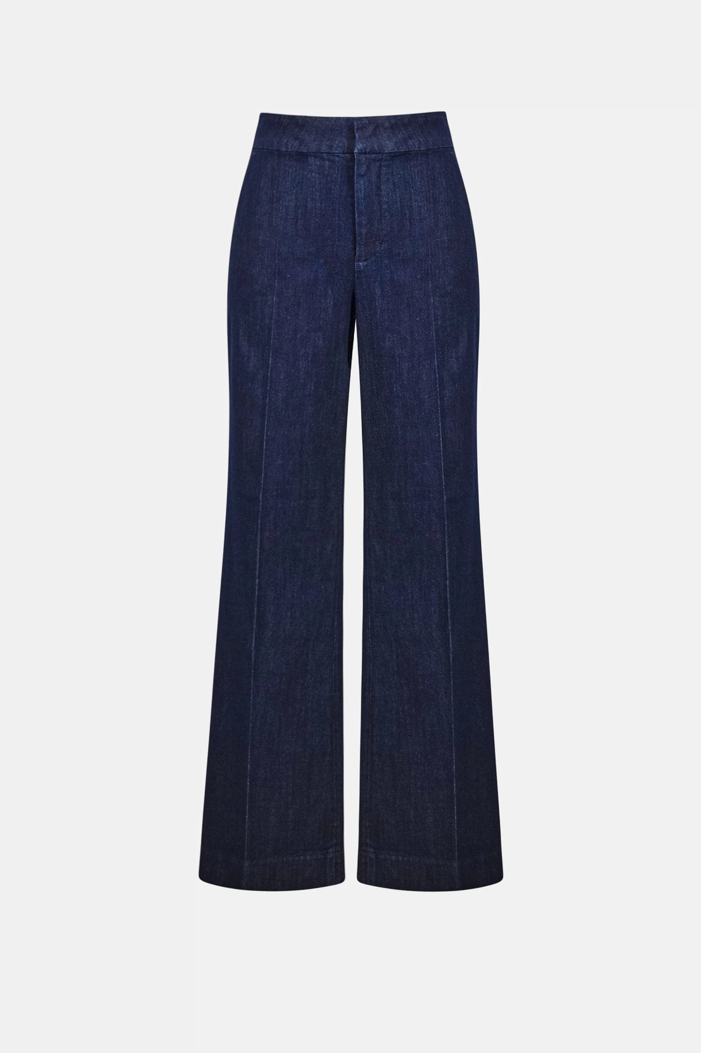 Chloe | Stretch Denim High-Rise Wide Leg Jeans