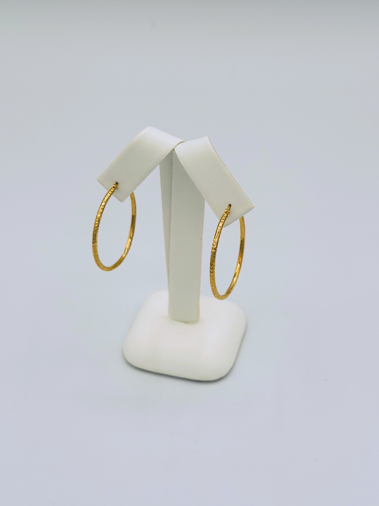 Round Tube Hoop Earrings