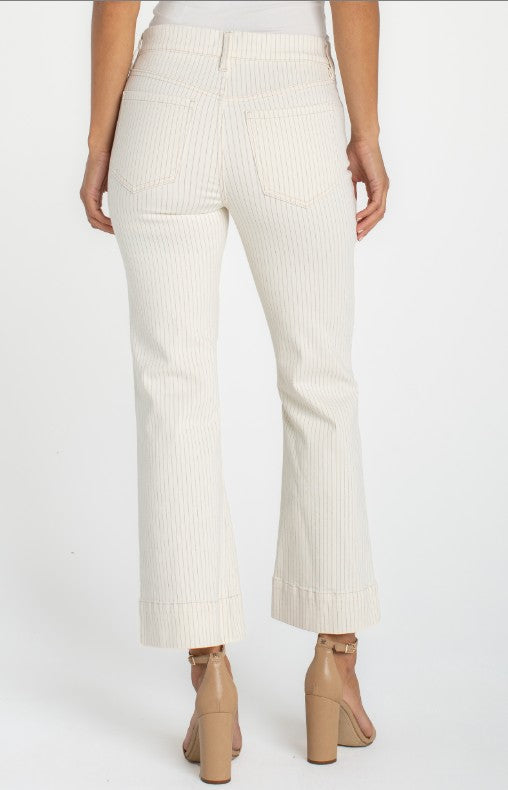 Gia Glider Crop Flare w/ Wide Hem 27" inseam