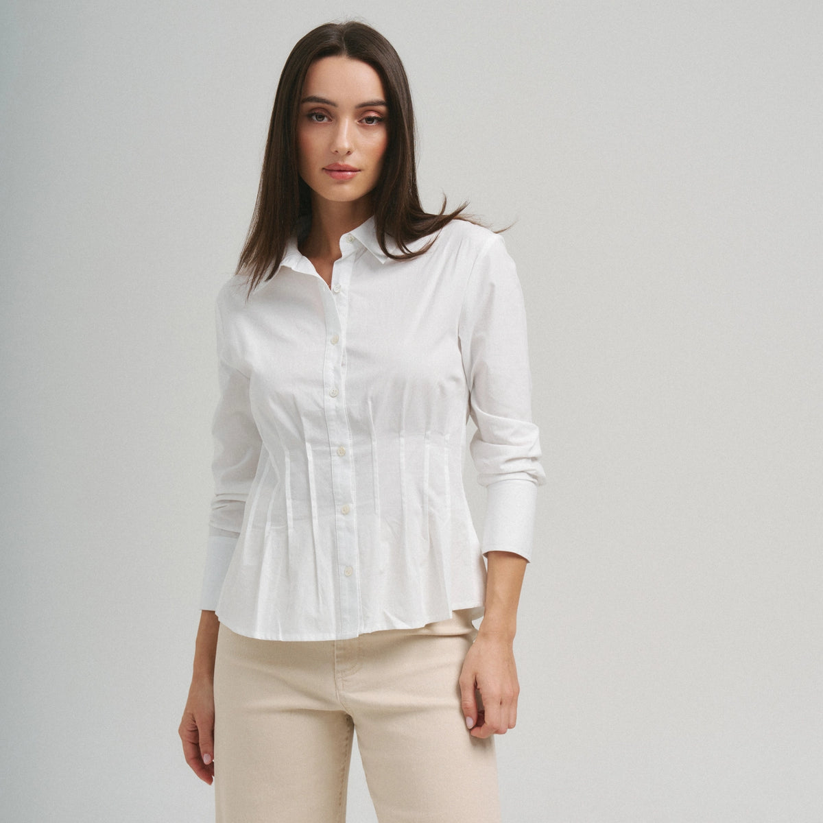 Cinched Waist Shirt