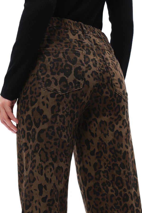 High Rise Relaxed Straight Pants