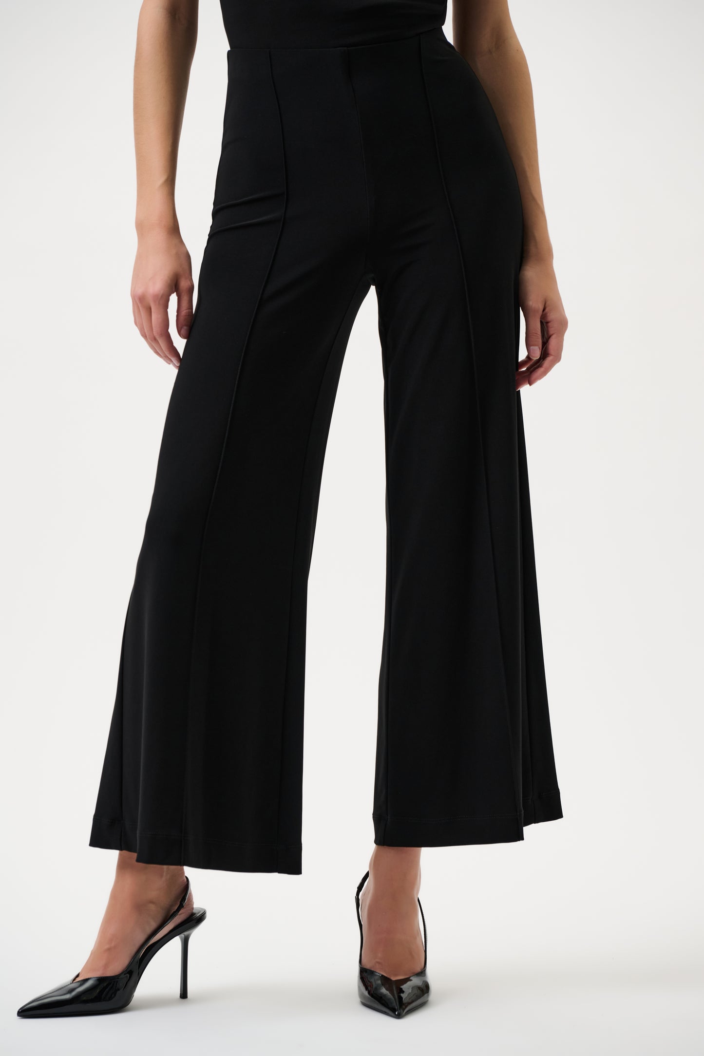 Classic Pull-On Wide Leg Pants - Core Colours
