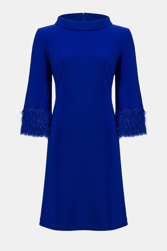 Silky Knit & Novelty A-Line Dress