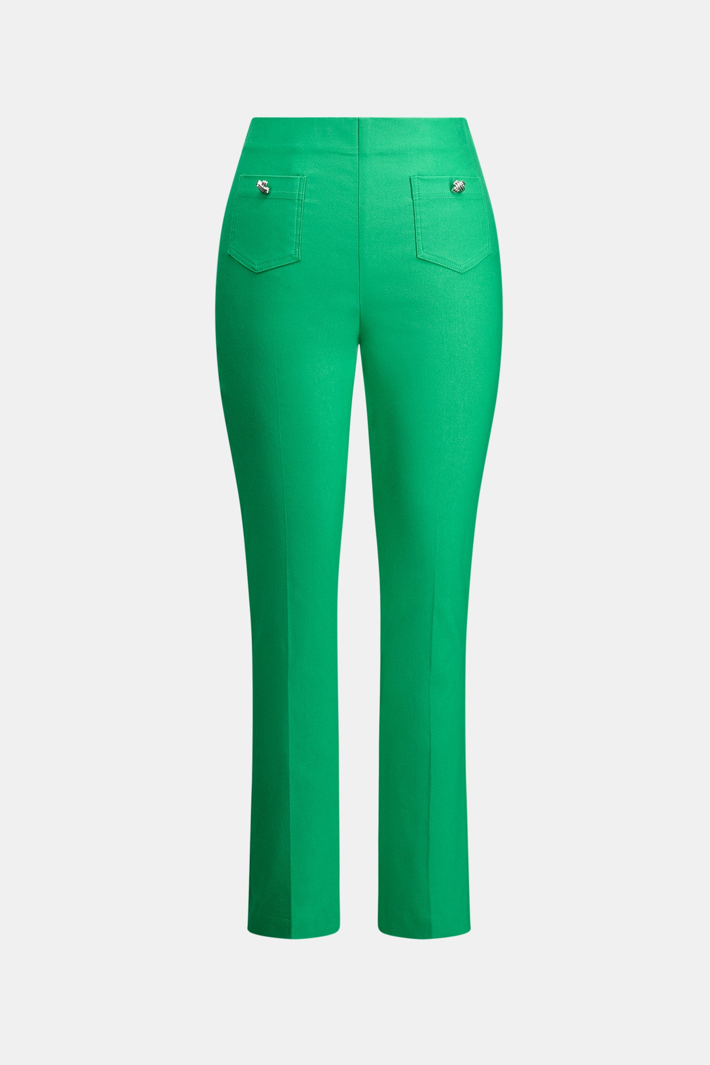 Millennium Pull-On Cropped Pants With Patch Pockets
