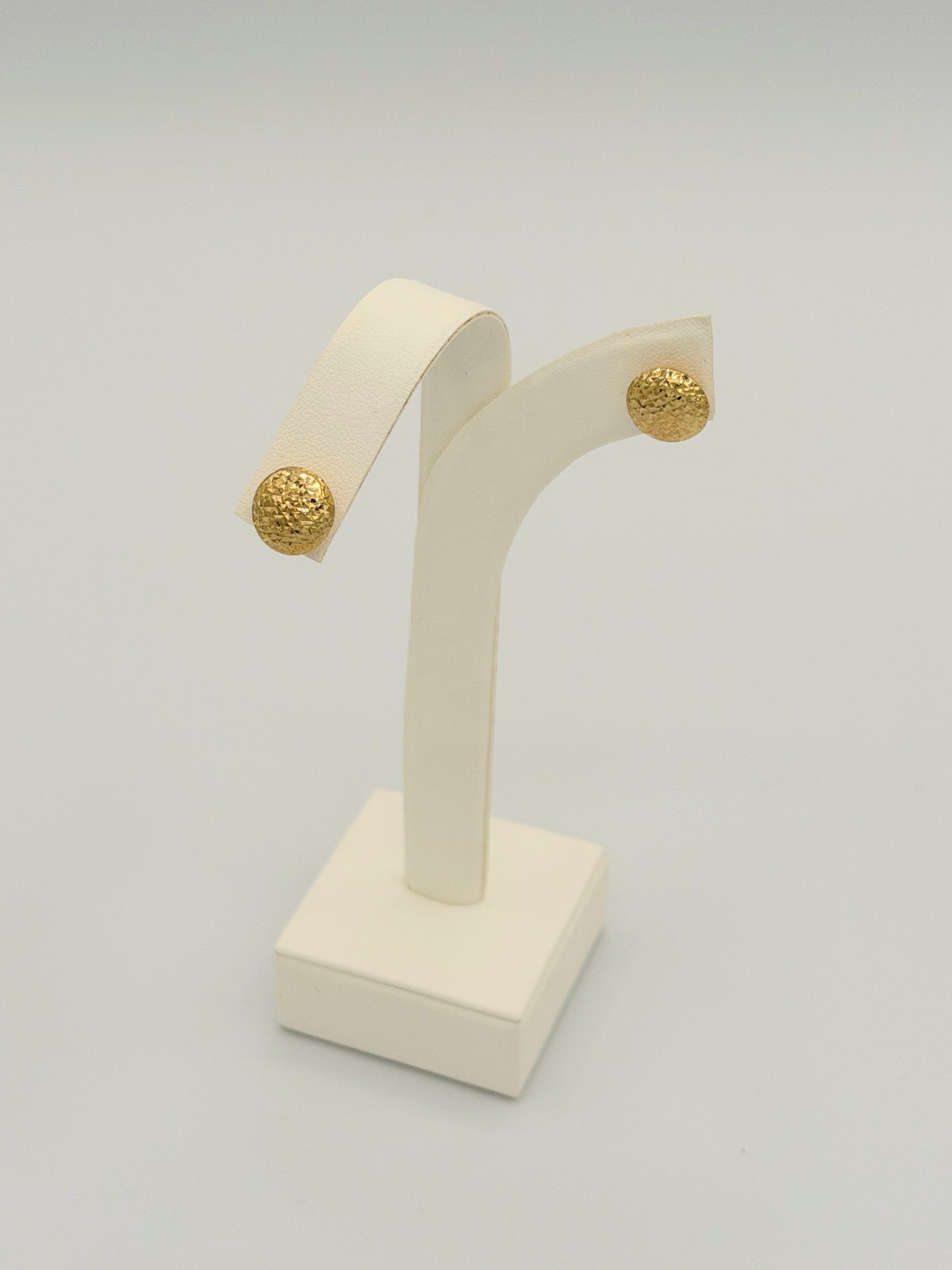 Textured Golden Studs