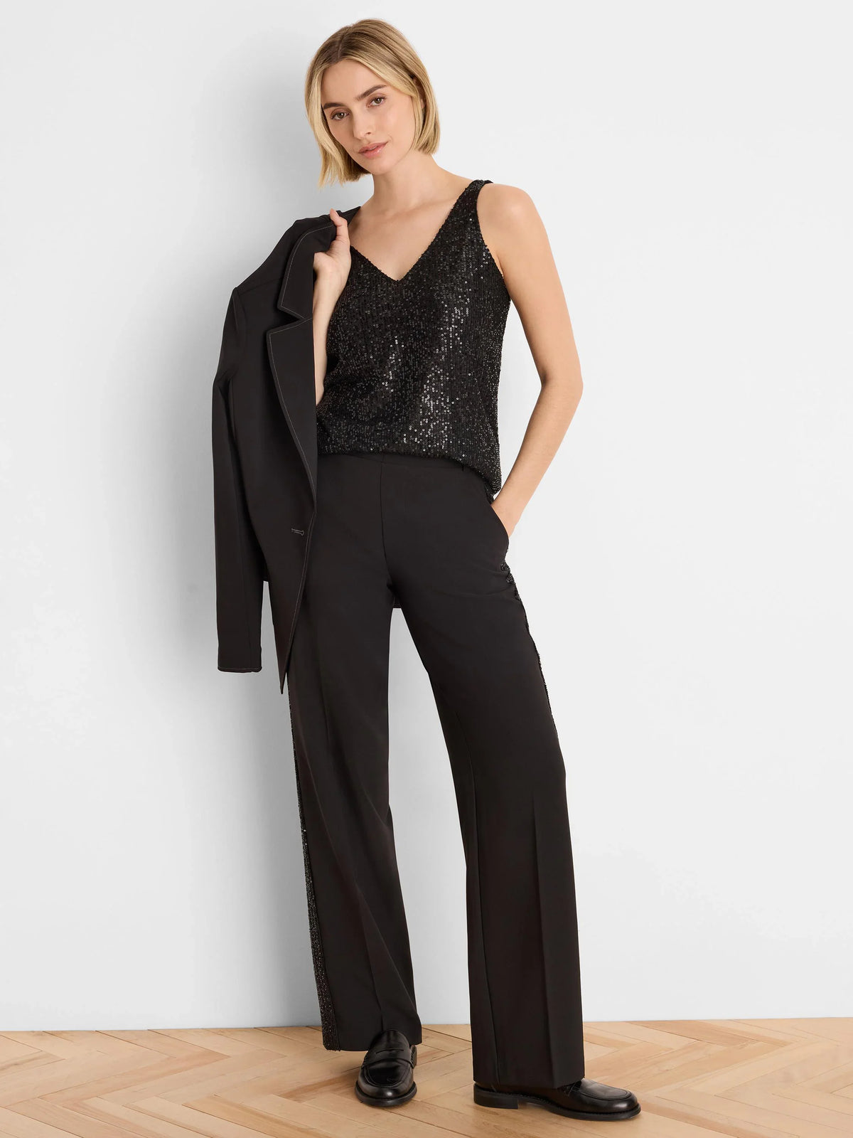 Sequin Knit Tank