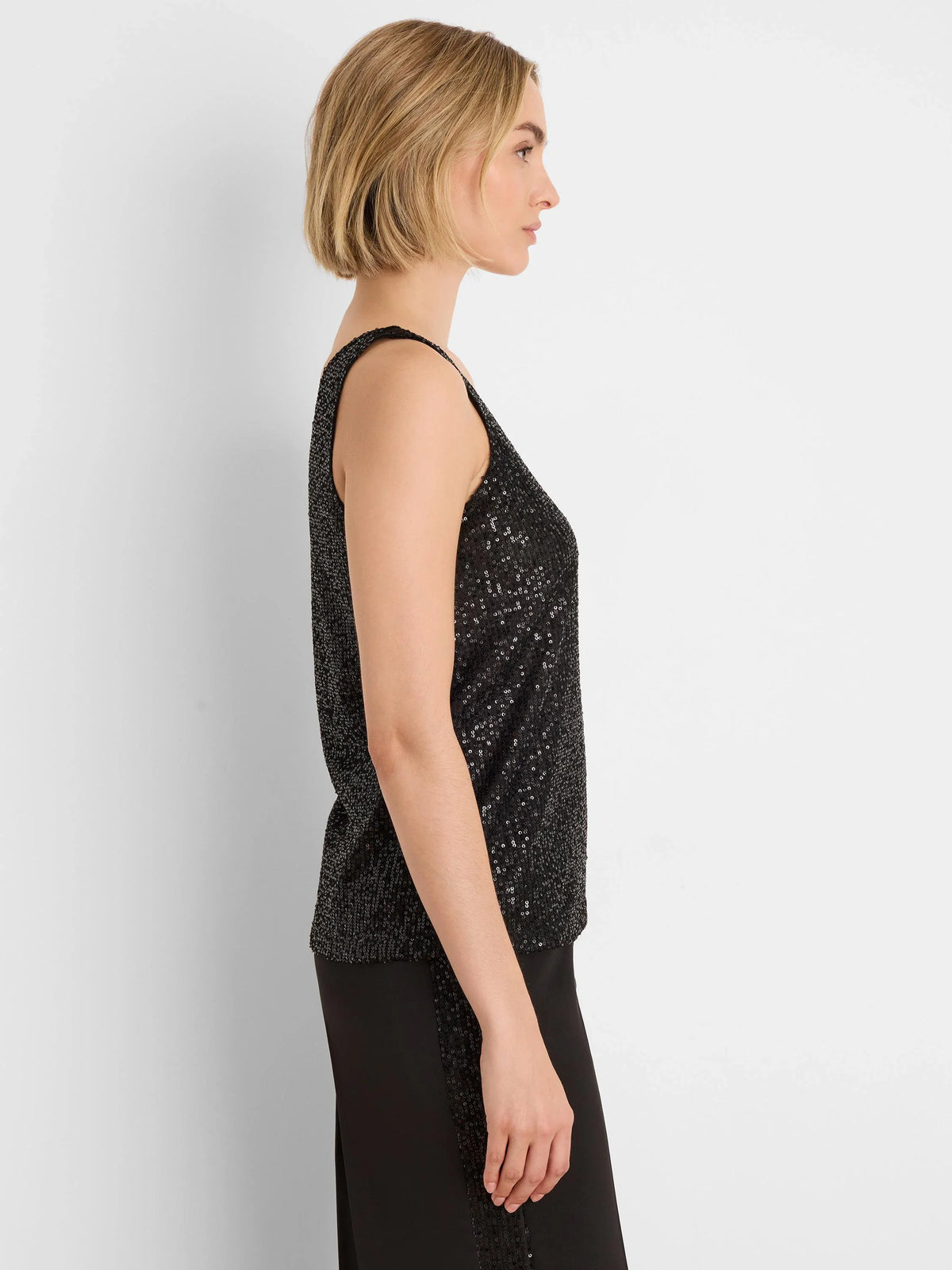 Sequin Knit Tank