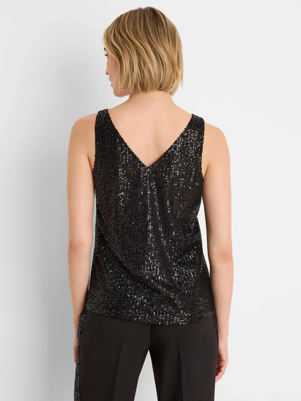 Sequin Knit Tank