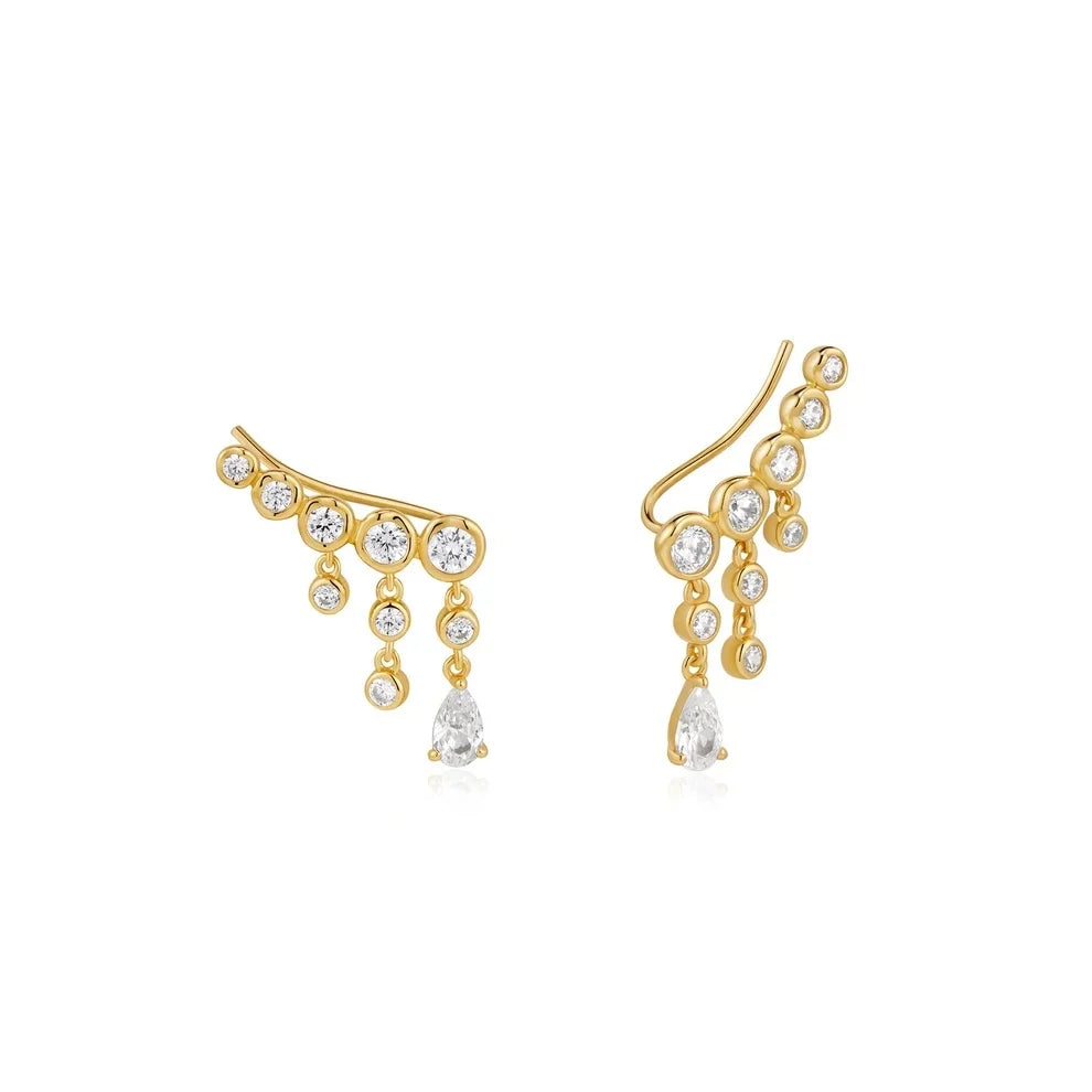 Gold Plated Molten Cascade Bar Climbers