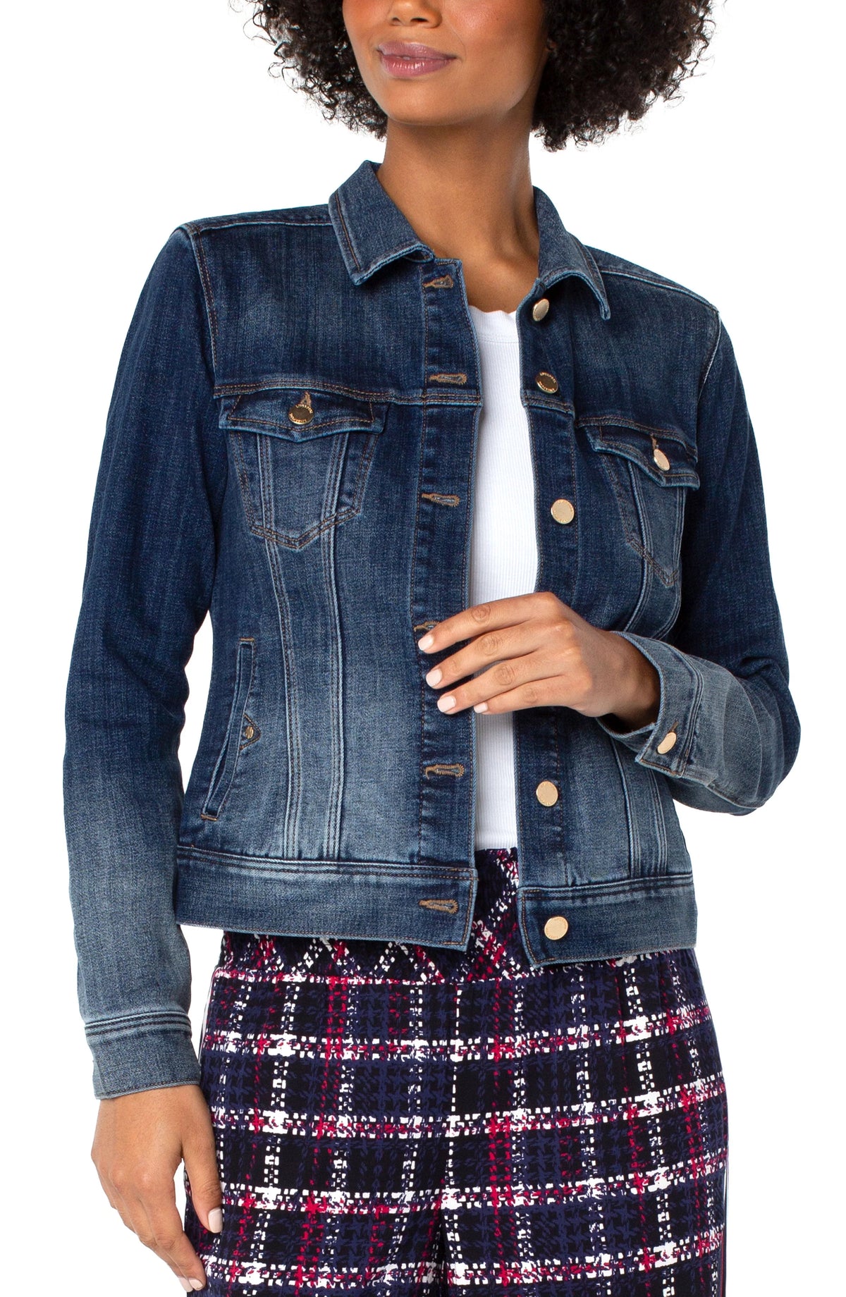 Classic Ombre Jean Jacket