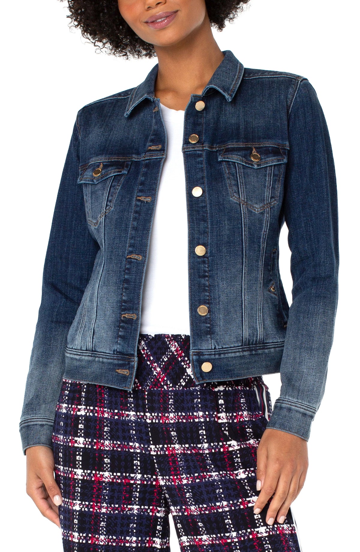 Classic Ombre Jean Jacket