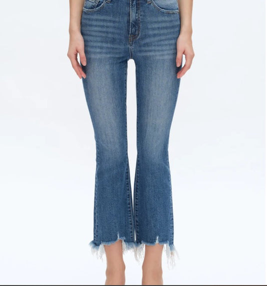 Rita High Rise Ankle Flare Jeans