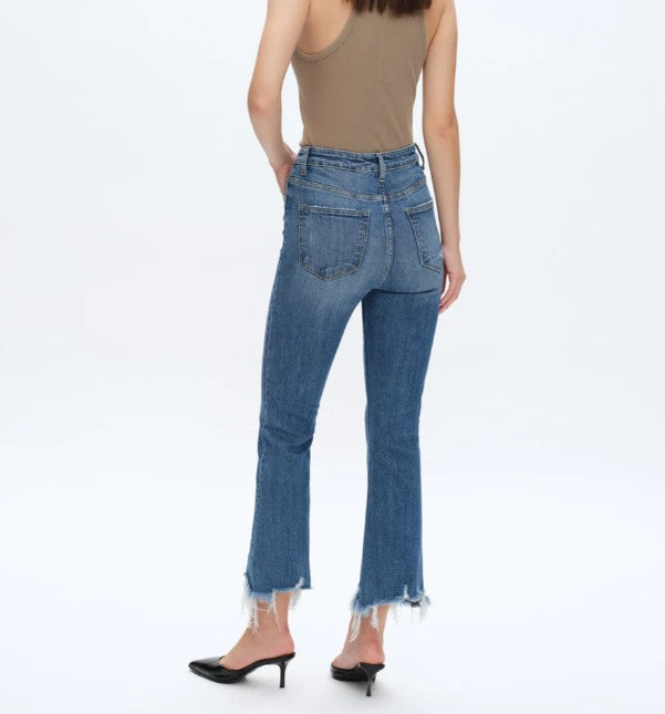Rita High Rise Ankle Flare Jeans
