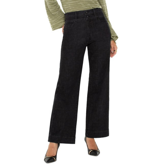 Stride HR Wide Leg Jeans