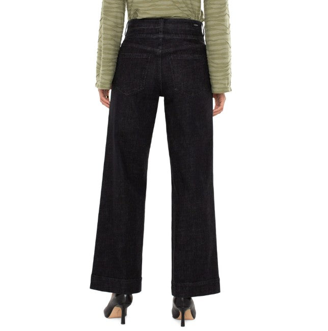 Stride HR Wide Leg Jeans