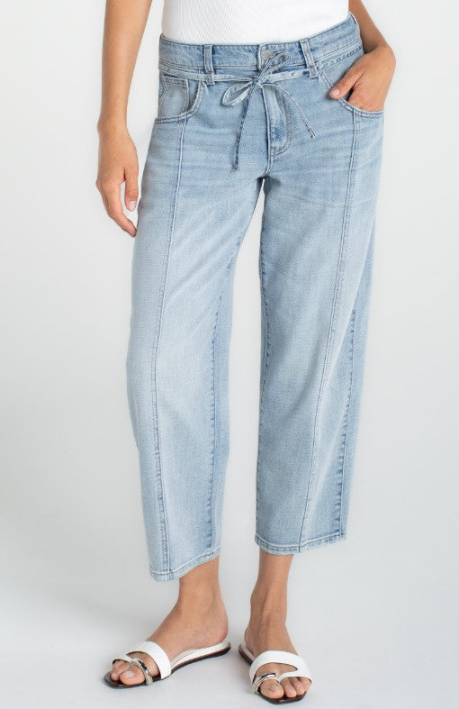 Beach Comber Jeans w/ Self Belt 26' Inseam
