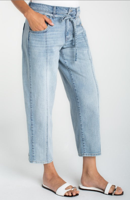 Beach Comber Jeans w/ Self Belt 26' Inseam