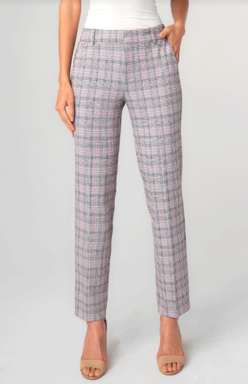 Kelsey Trouser 29" Inseam Grey/Blush