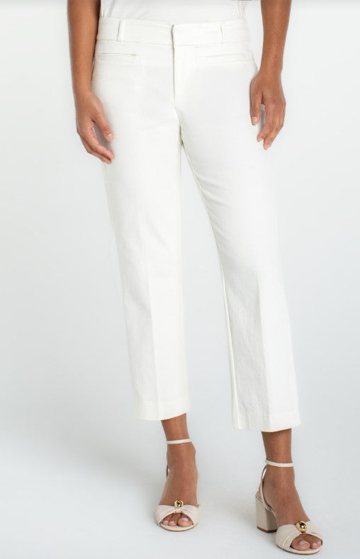 Welt Pocket Crop Trouser 25.5" Inseam