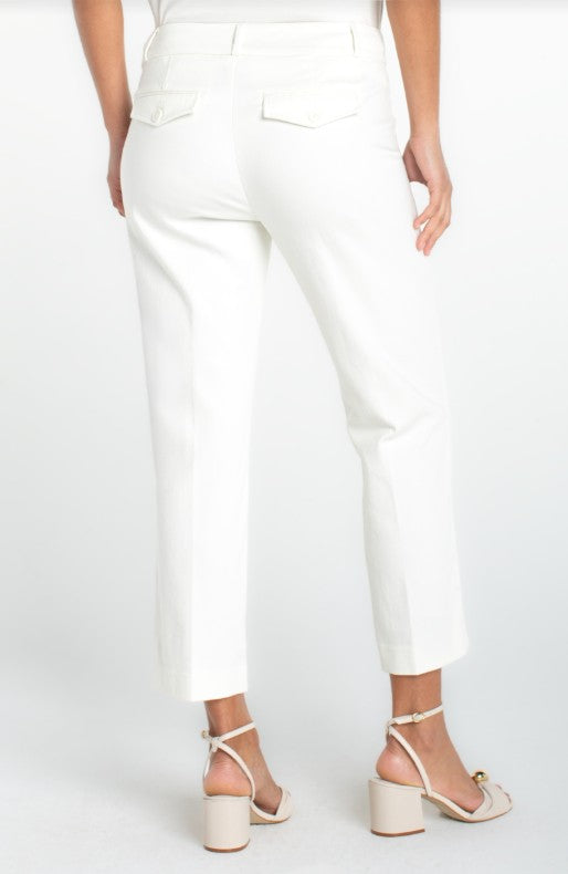 Welt Pocket Crop Trouser 25.5" Inseam