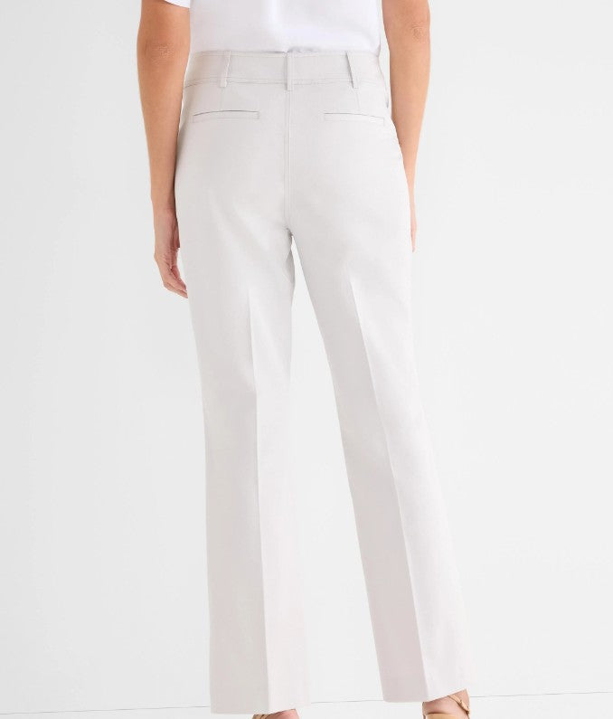 31" Plaza Demi Boot Cotton Bi-Stretch Button Pant
