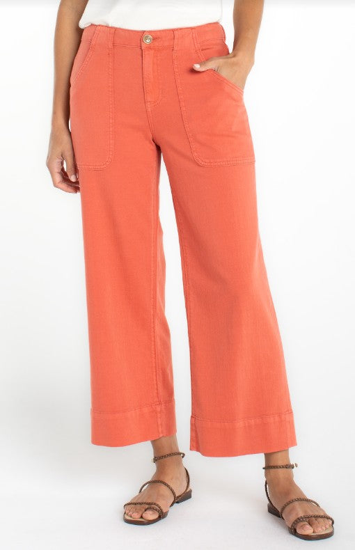 Stride Cargo Wide Leg Crop 26" inseam
