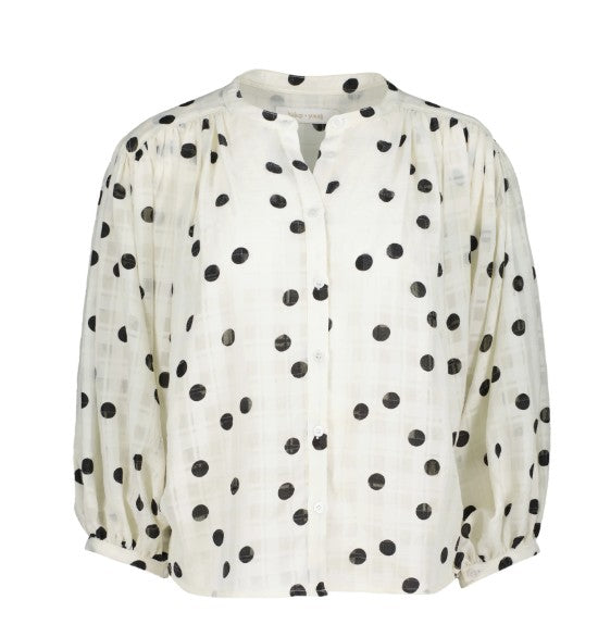Juliette Polka Dot Blouse