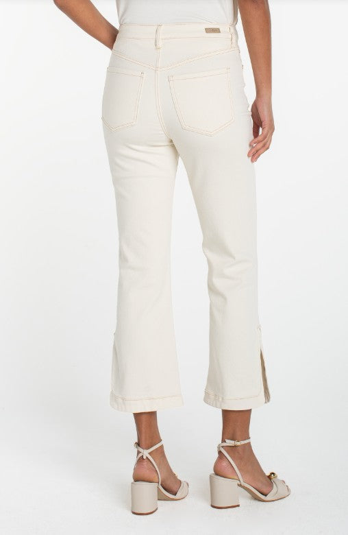 HR Hannah Crop Flare with Tulip Hem 25 1/2" inch inseam