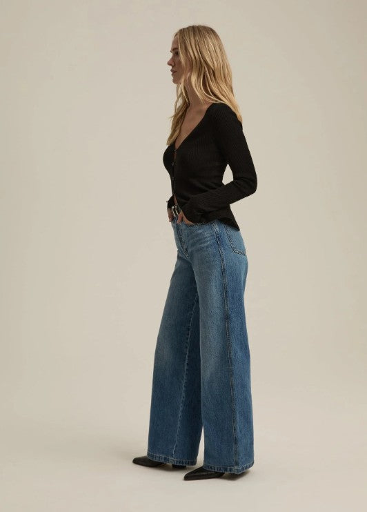 The Masha Super High Rise Wide Leg Jeans