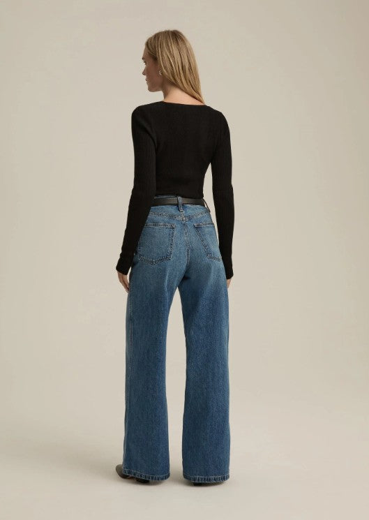 The Masha Super High Rise Wide Leg Jeans