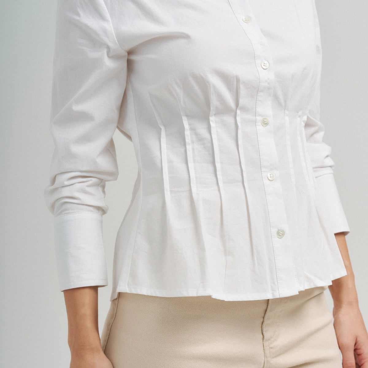 Cinched Waist Shirt