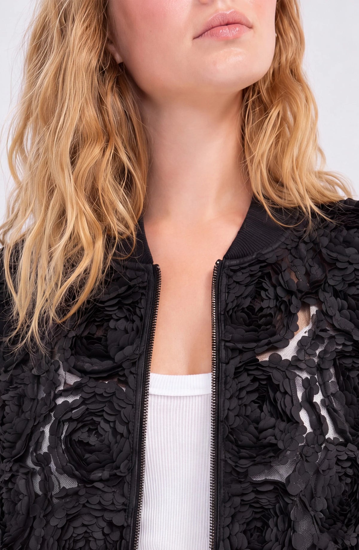 Woven Bomber Jacket