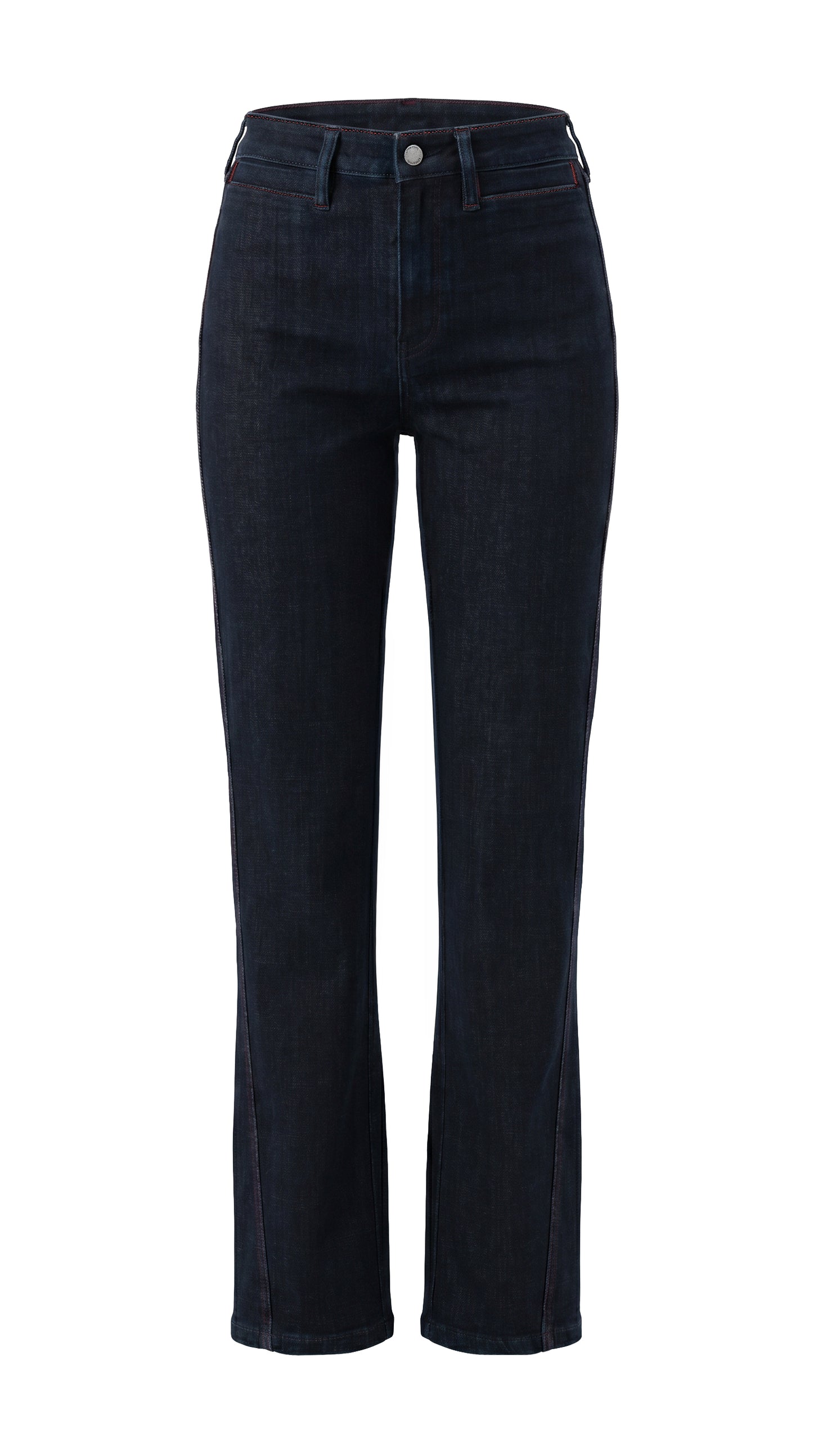 Kennedy Straight Jeans With Side Stitch