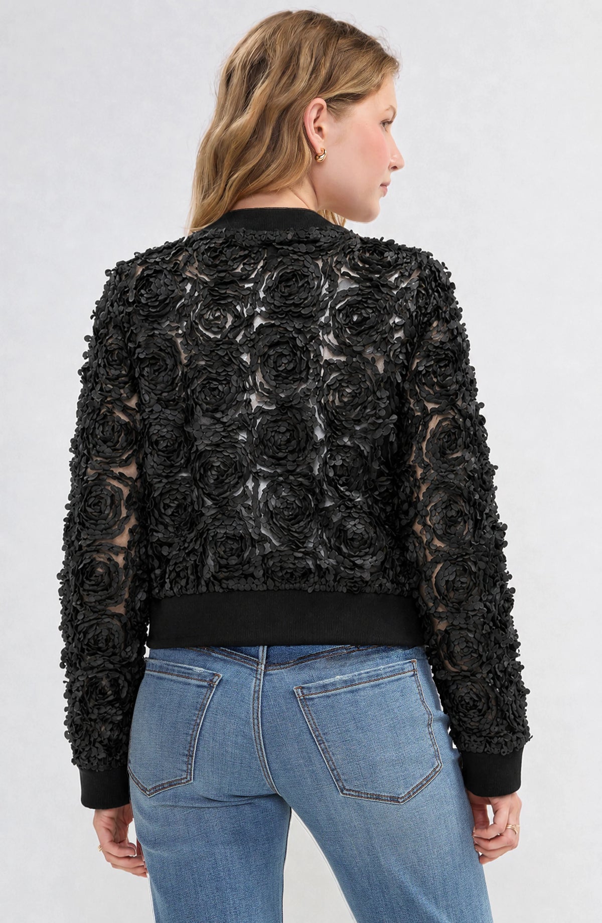 Woven Bomber Jacket