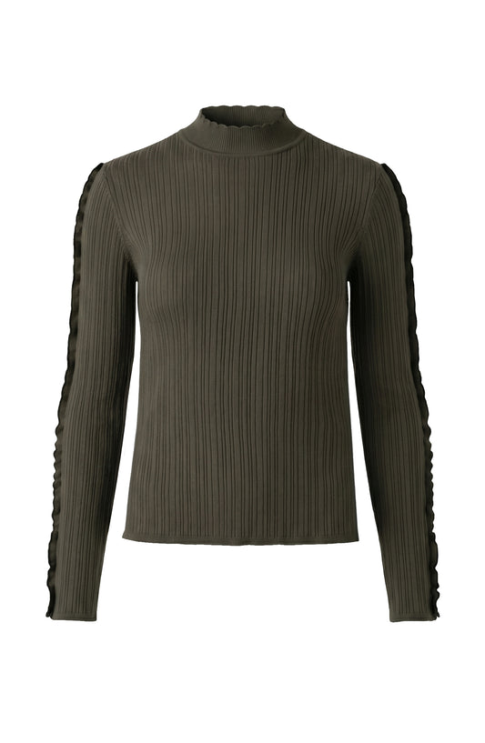 Mock Neck Long Sleeve Sweater