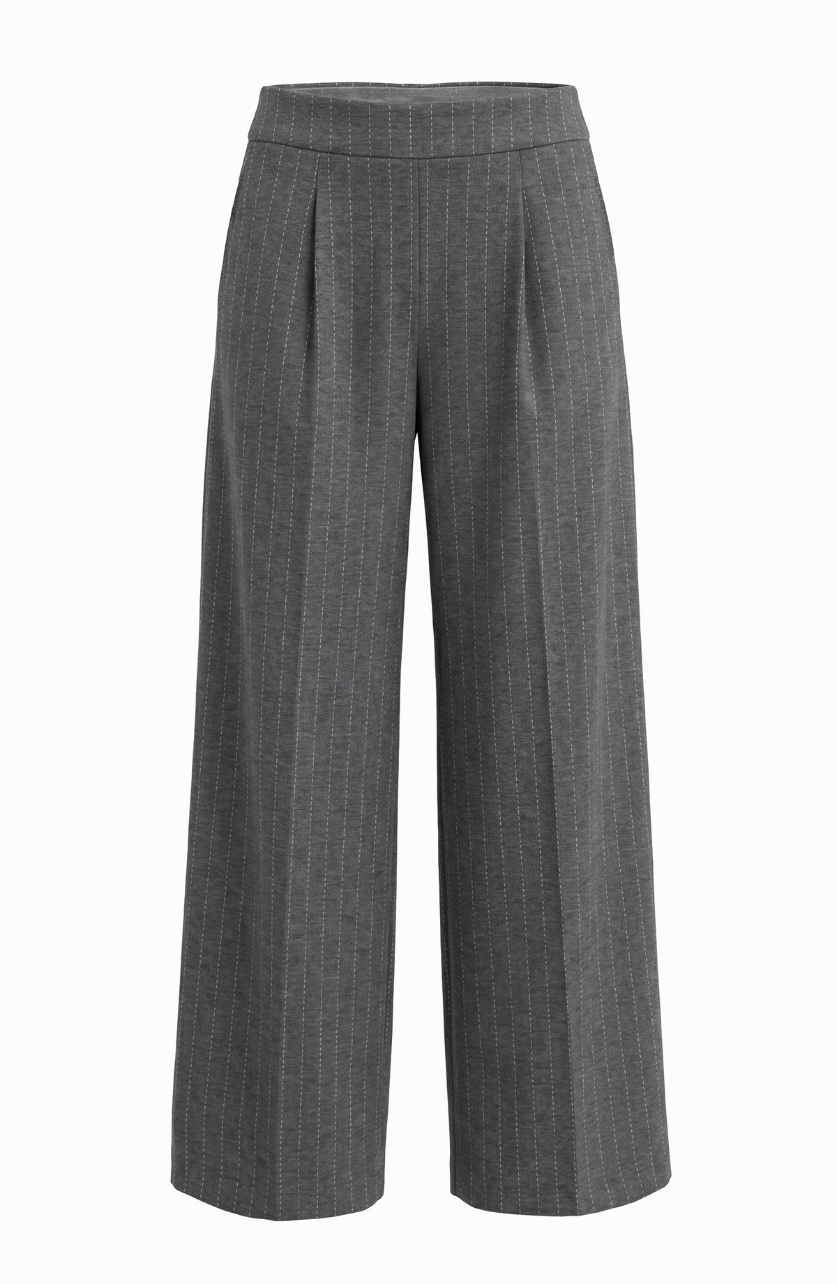 Mid Rise Pull-On Wide Leg